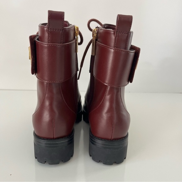 Michael Kors Burgundy Ankle Boots - Picture 9 of 12